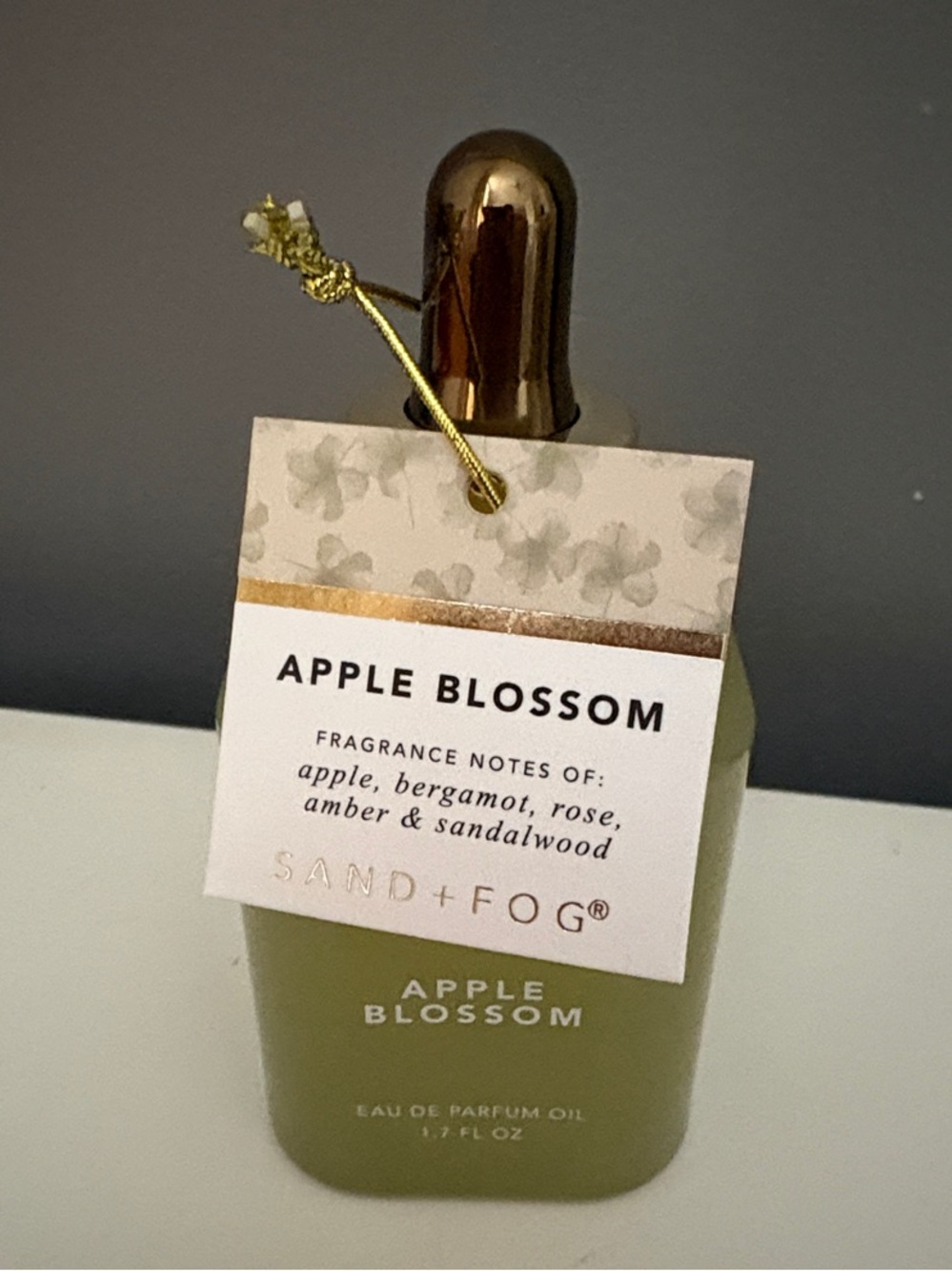Sand+Fog Apple Blossom Perfume Oil